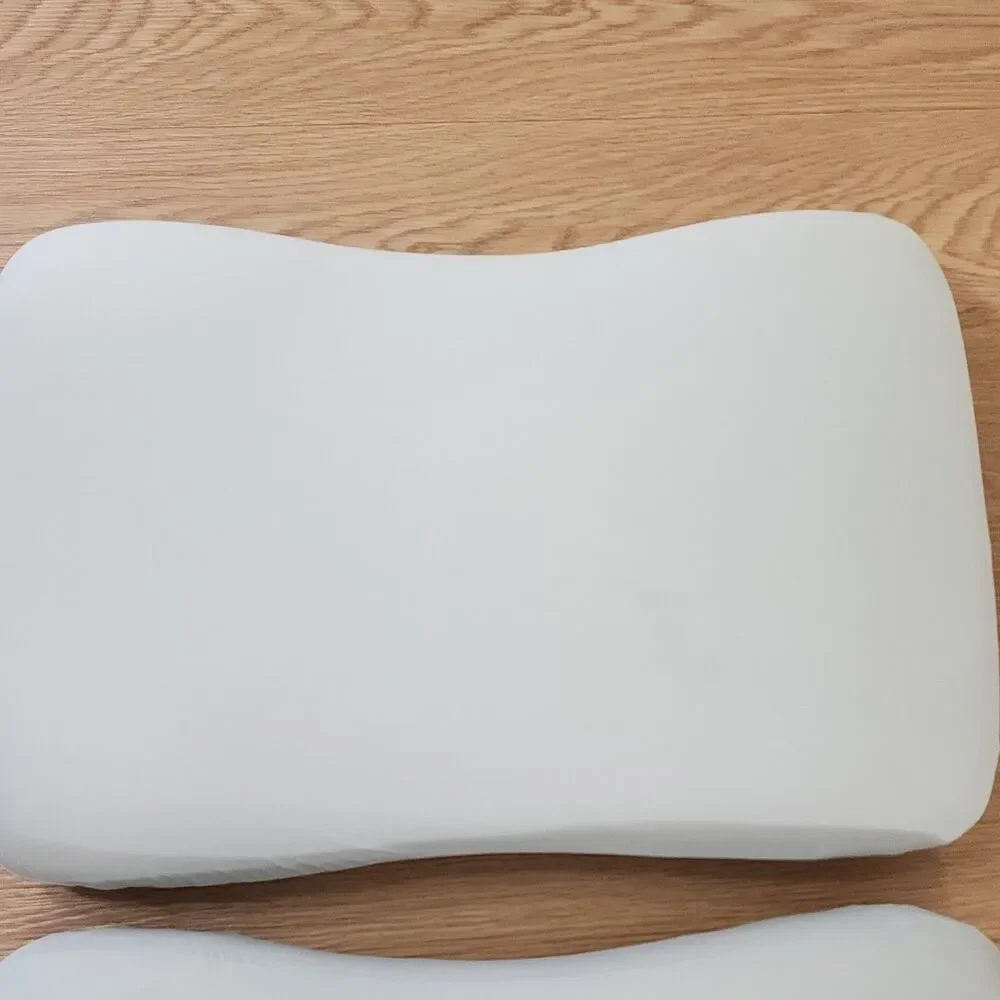 Cushion Lab Deep Sleep Pillow Patented Ergonomic Contour Design Back (Lot Of 2)